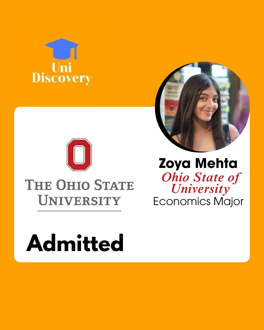 Uni Discovery Admit