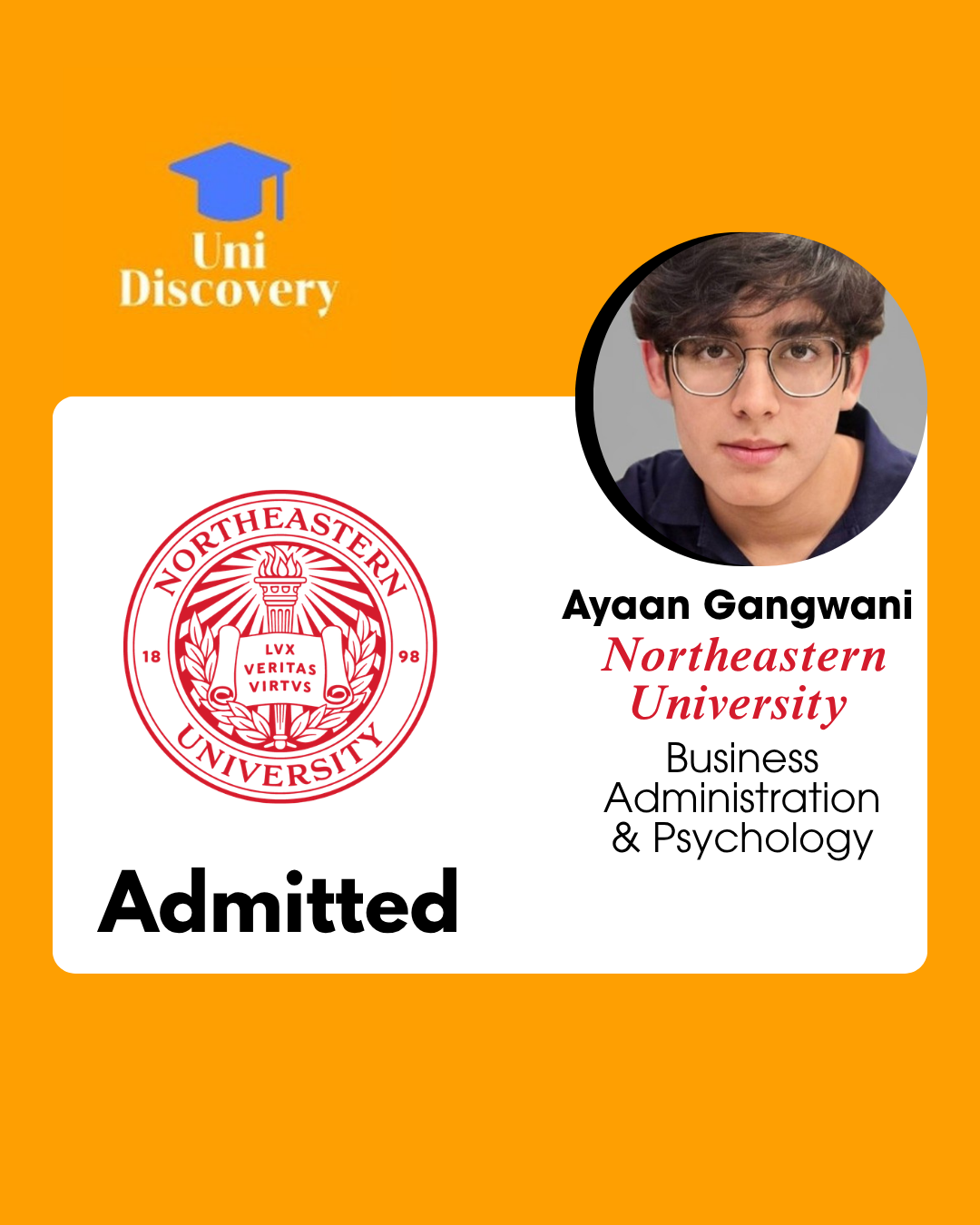 Uni Discovery Admit
