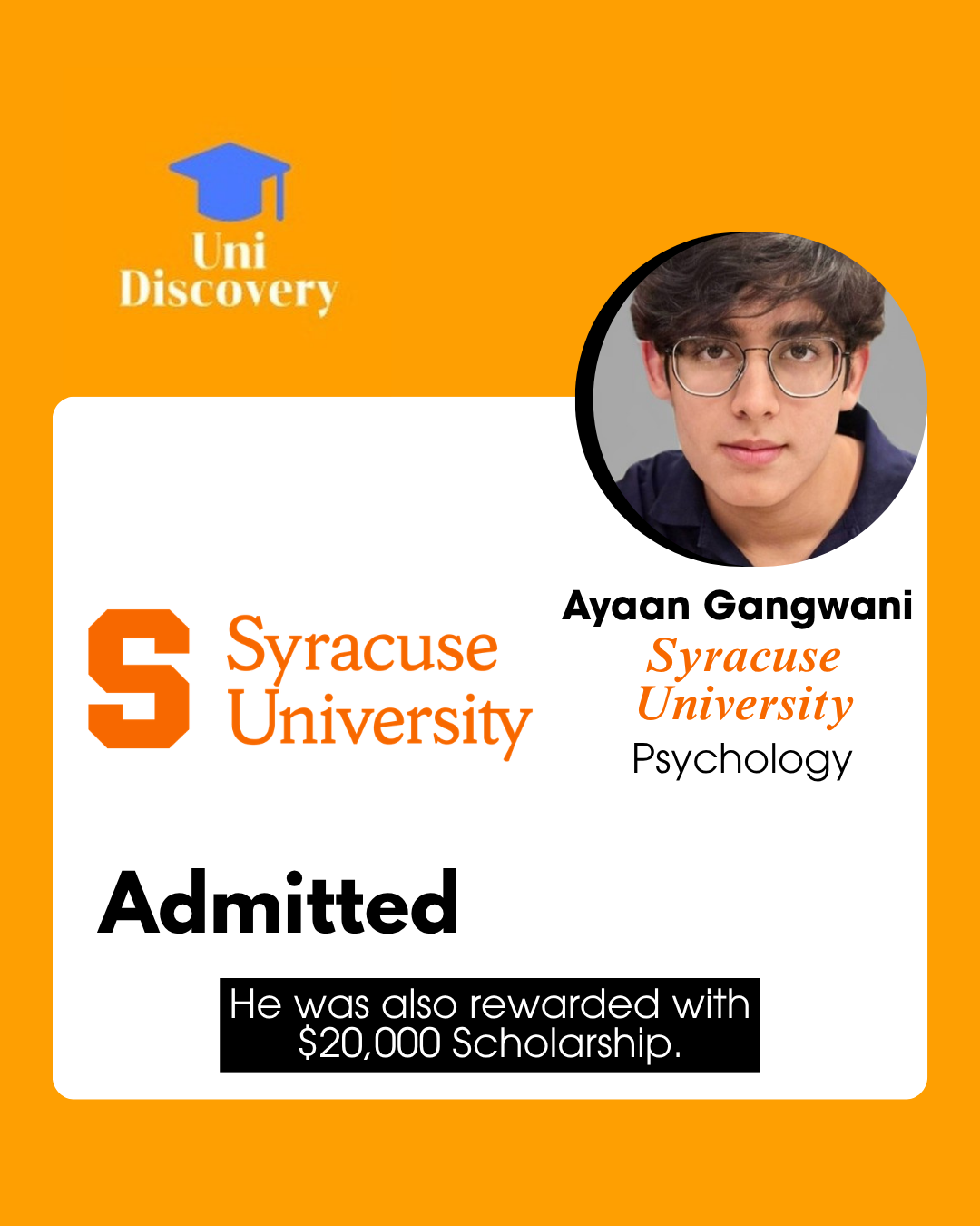 Uni Discovery Admit