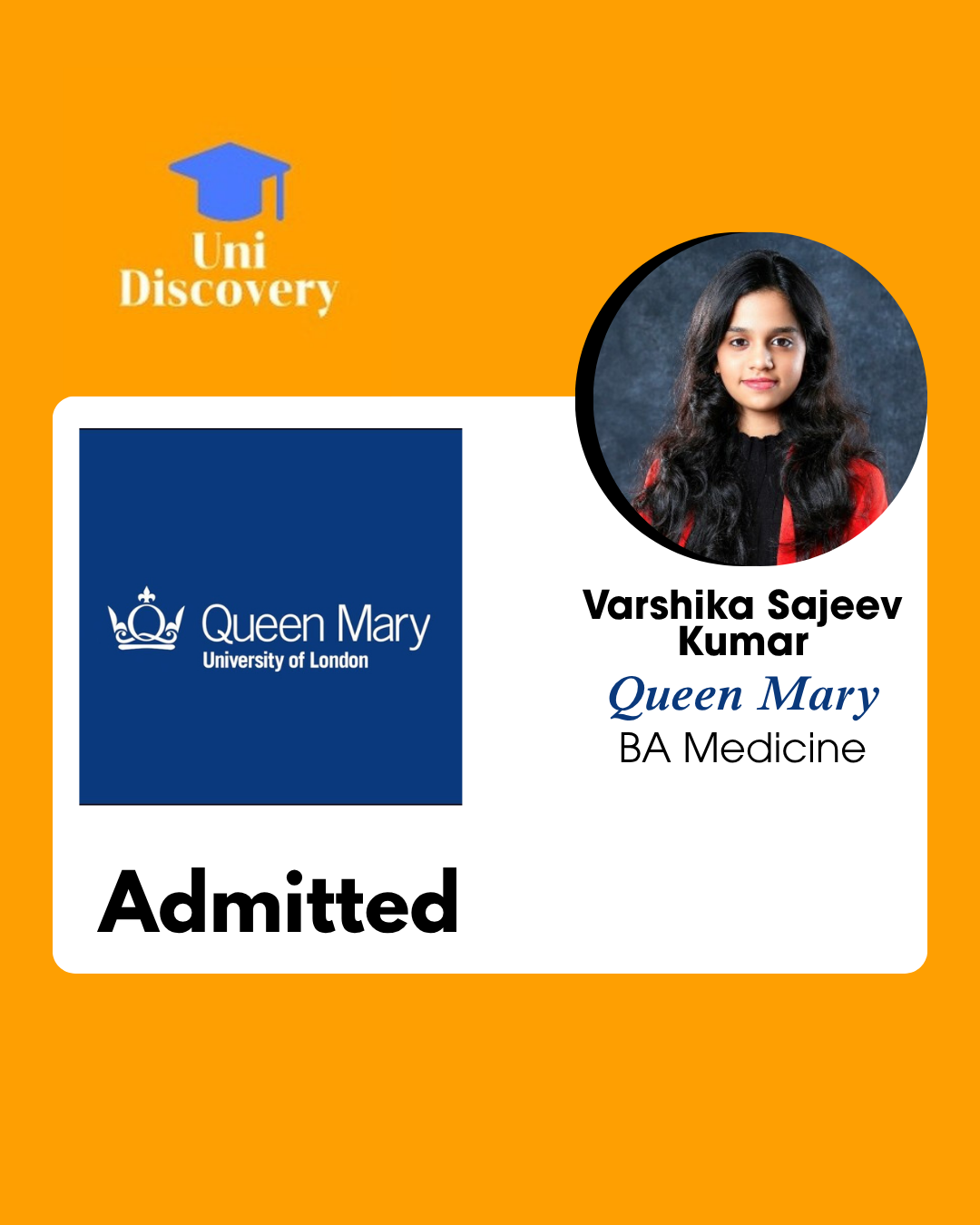 Uni Discovery Admit