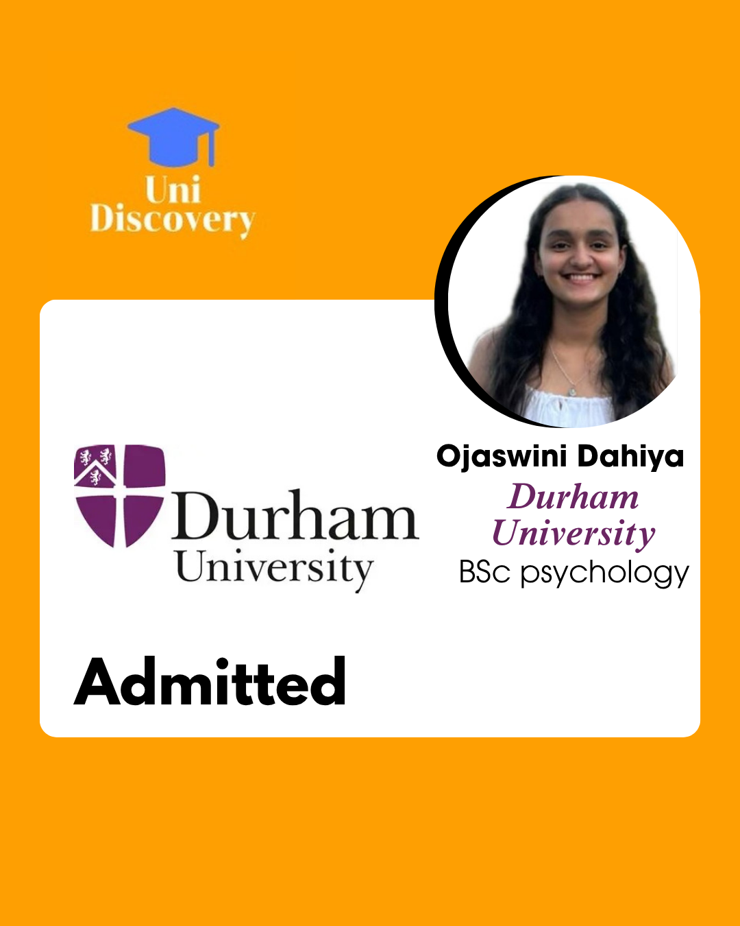 Uni Discovery Admit