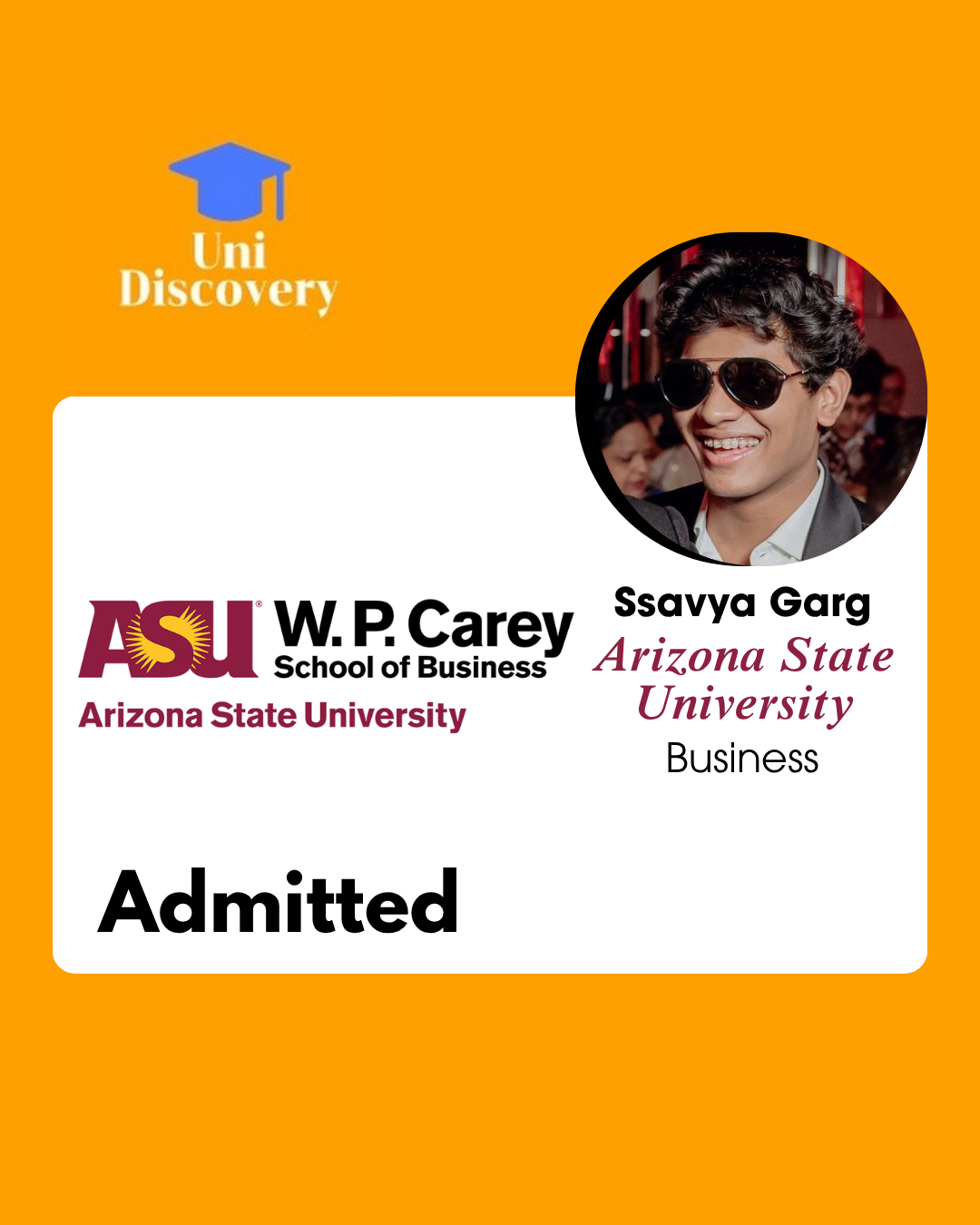 Uni Discovery Admit