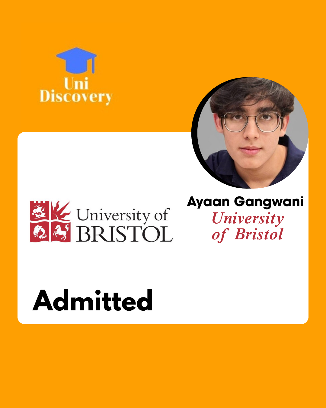 Uni Discovery Admit