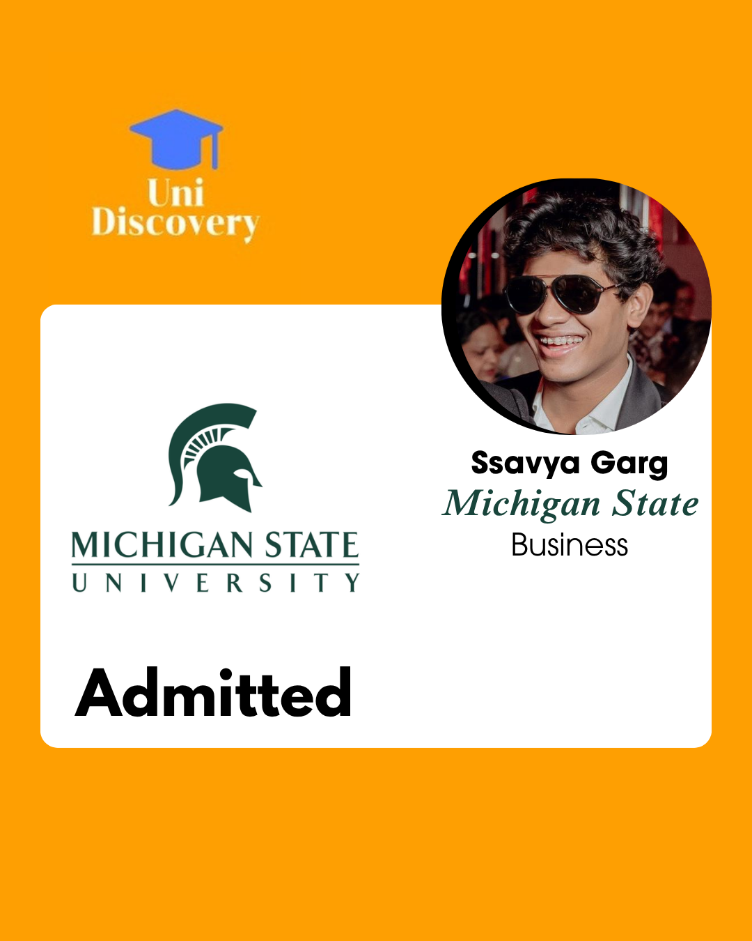 Uni Discovery Admit