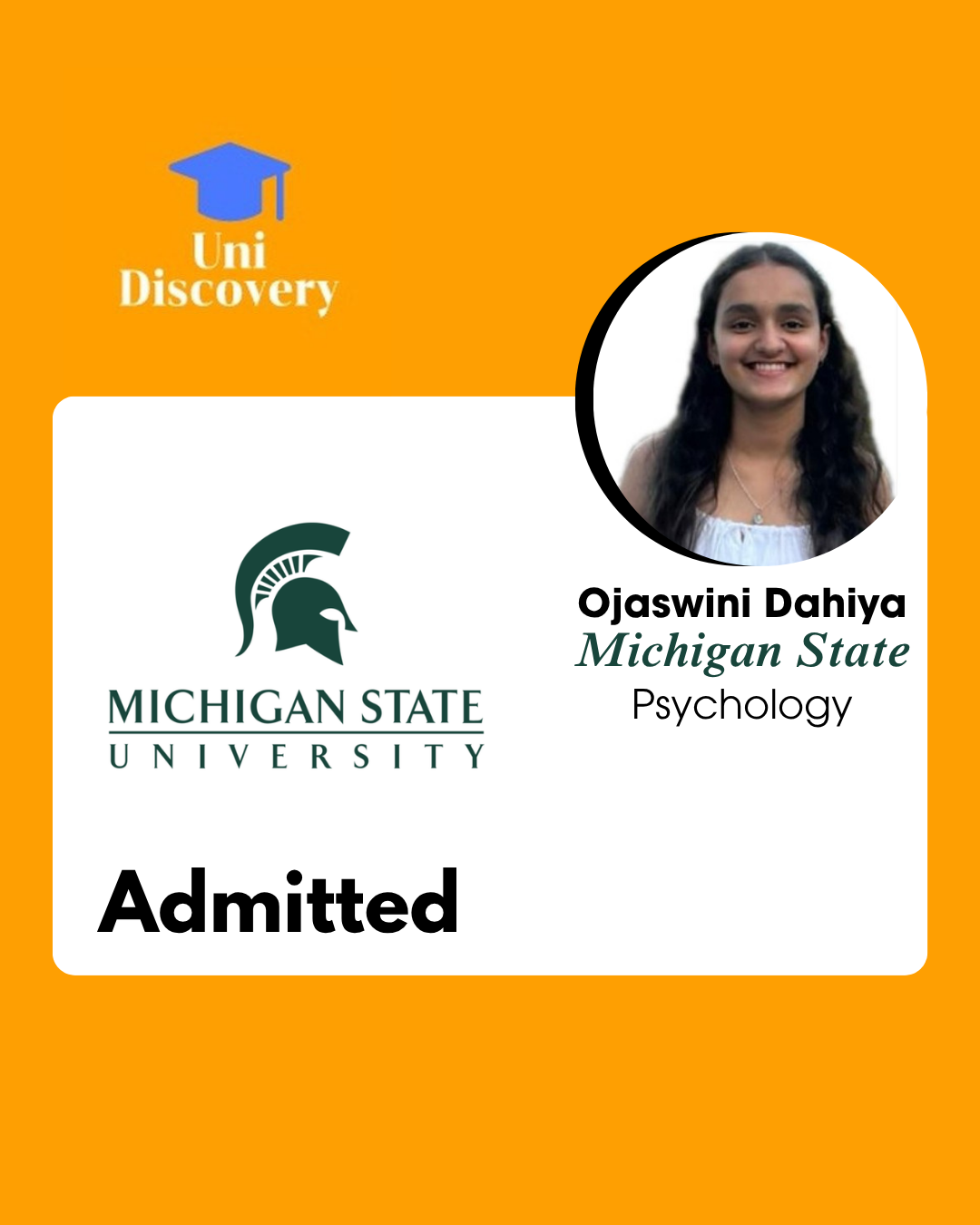 Uni Discovery Admit