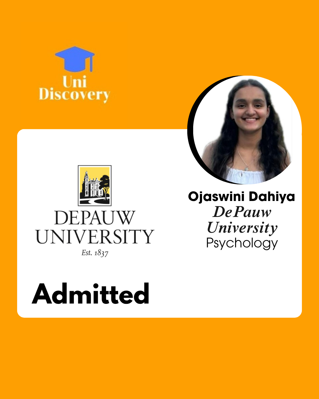 Uni Discovery Admit