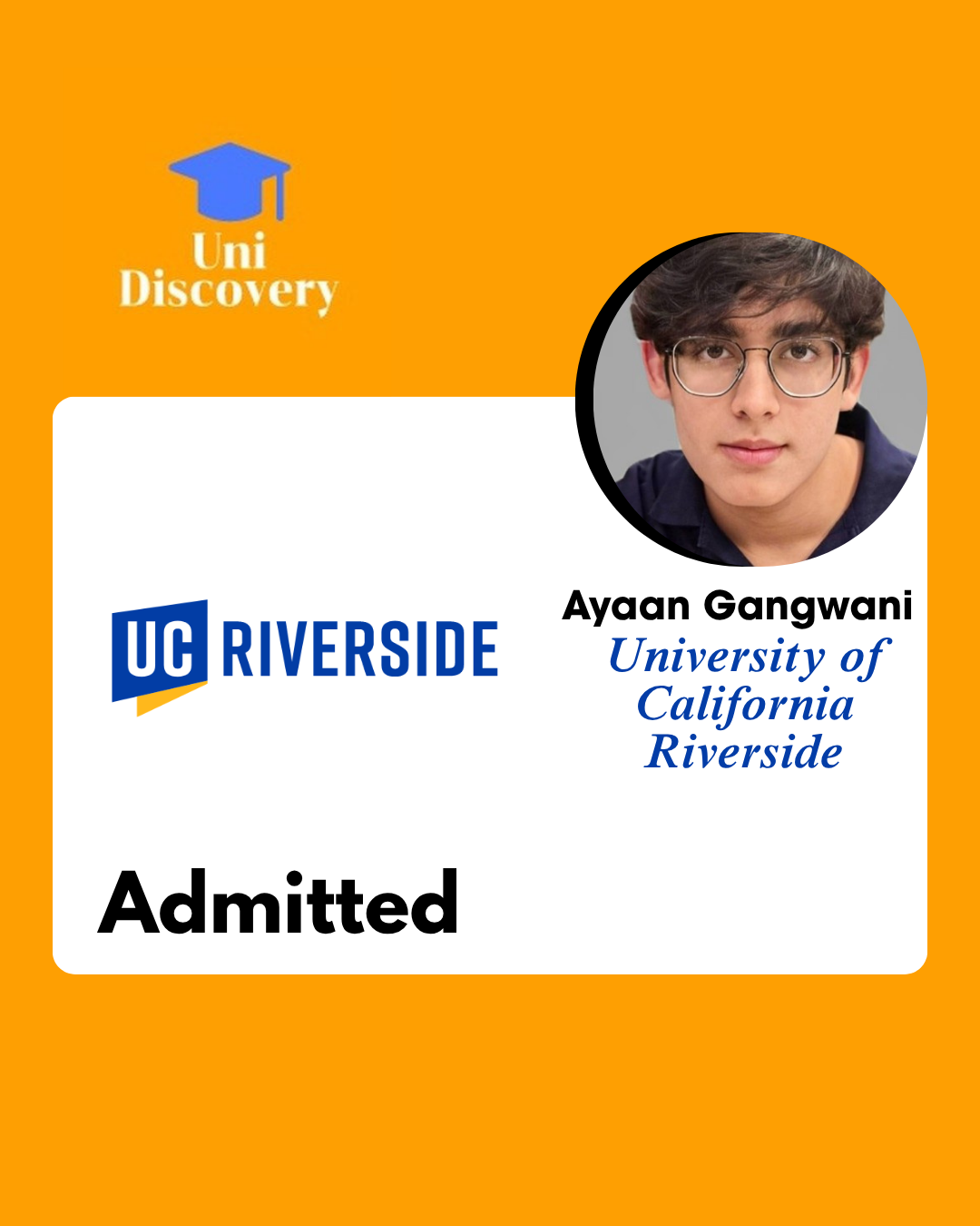 Uni Discovery Admit