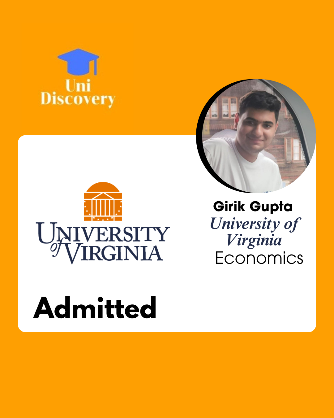 Uni Discovery Admit