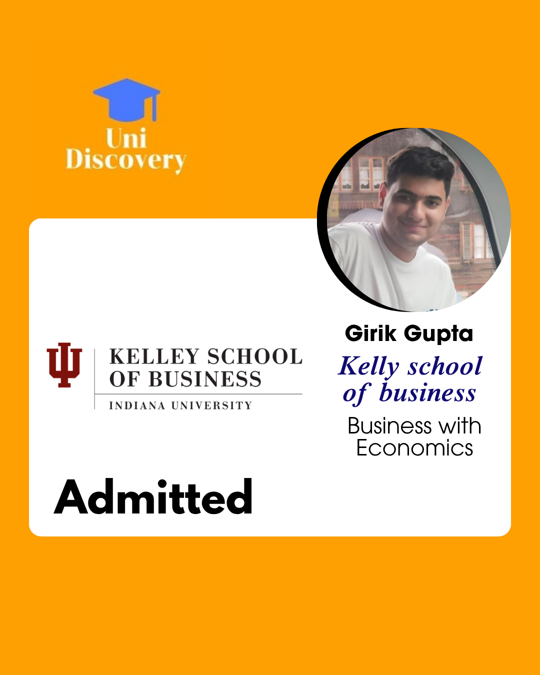 Uni Discovery Admit