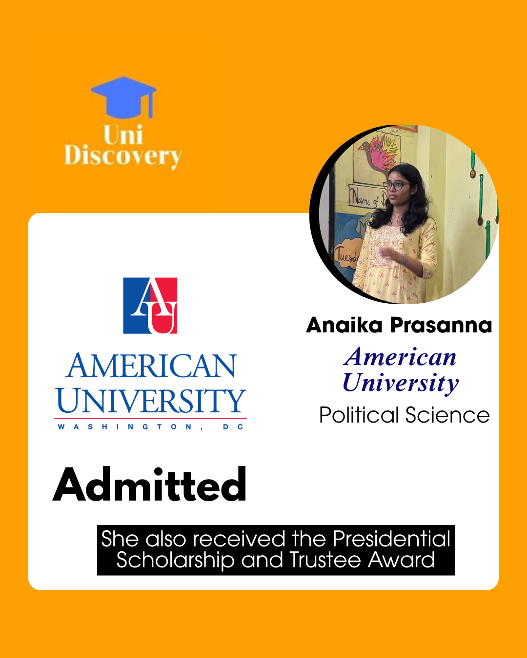 Uni Discovery Admit