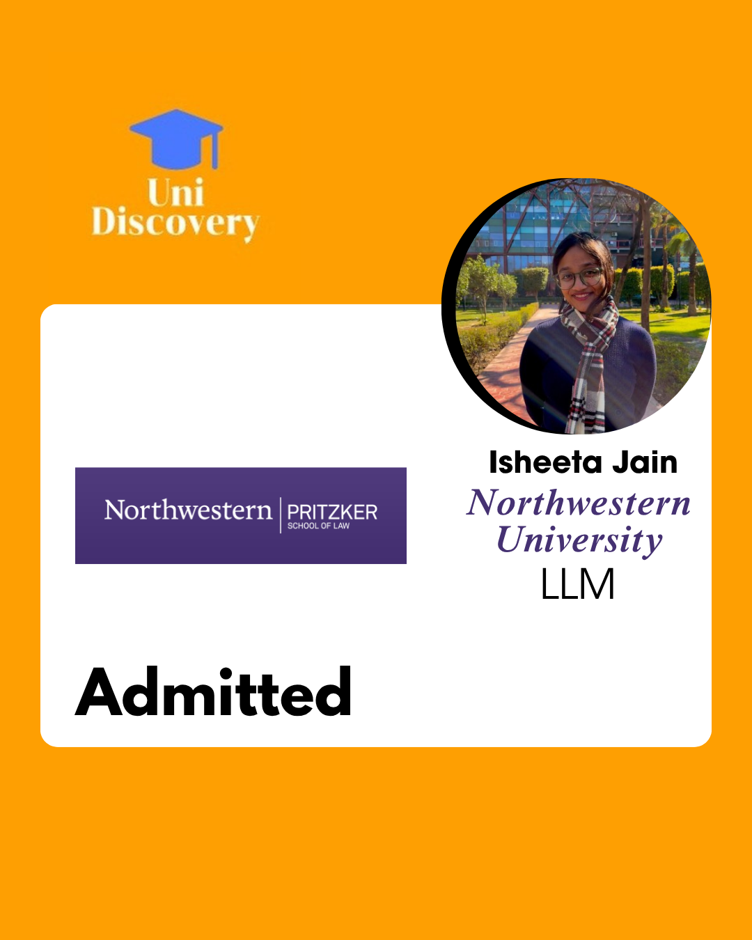 Uni Discovery Admit