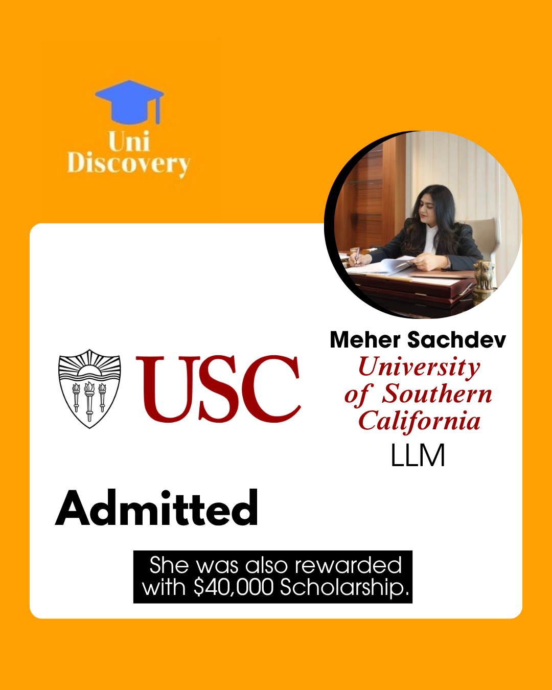 Uni Discovery Admit