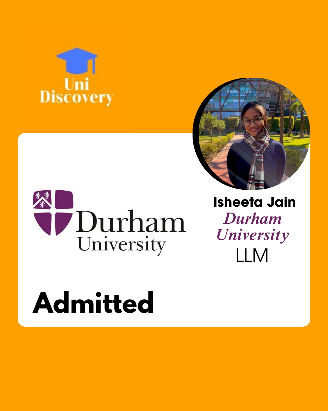 Uni Discovery Admit