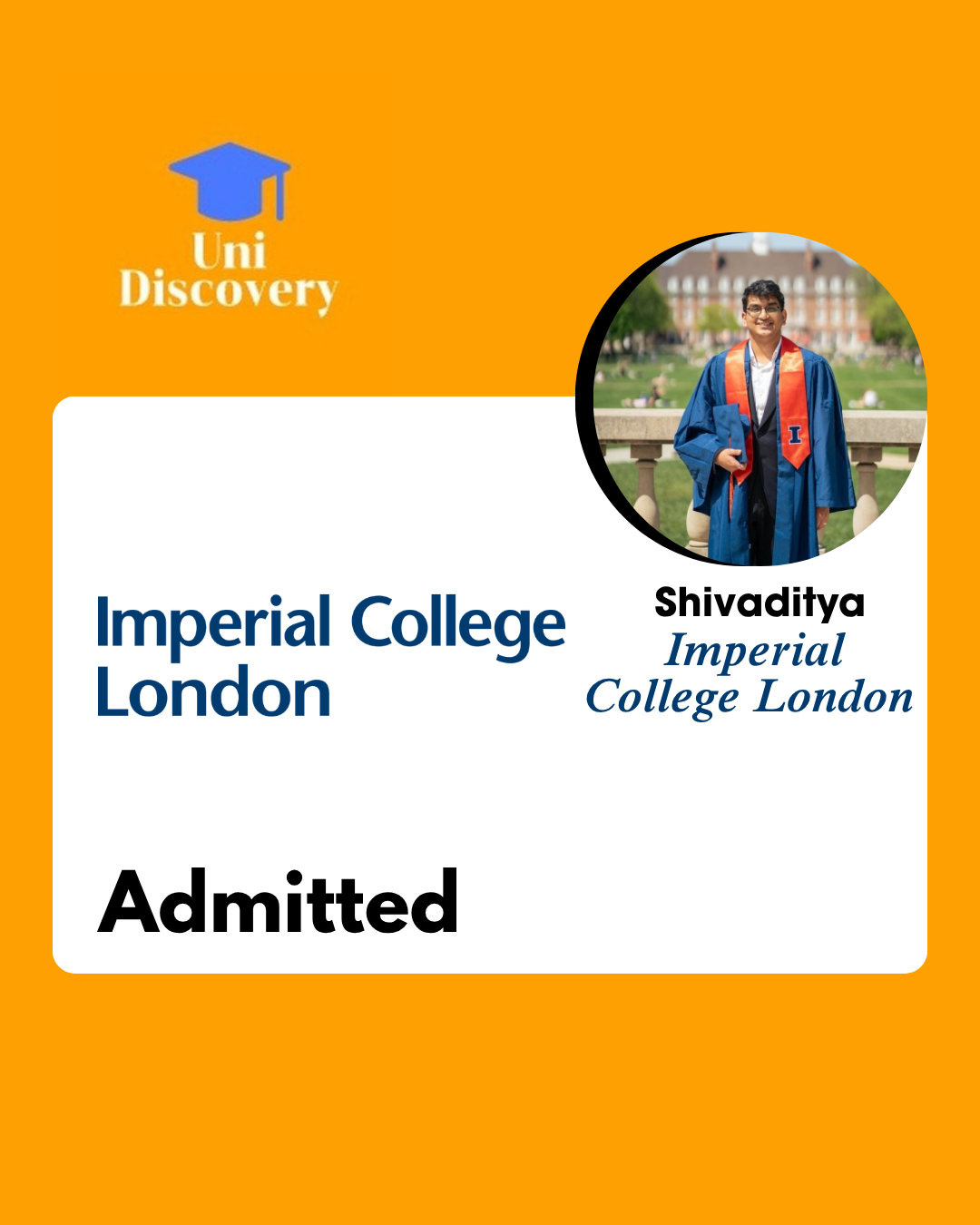 Uni Discovery Admit