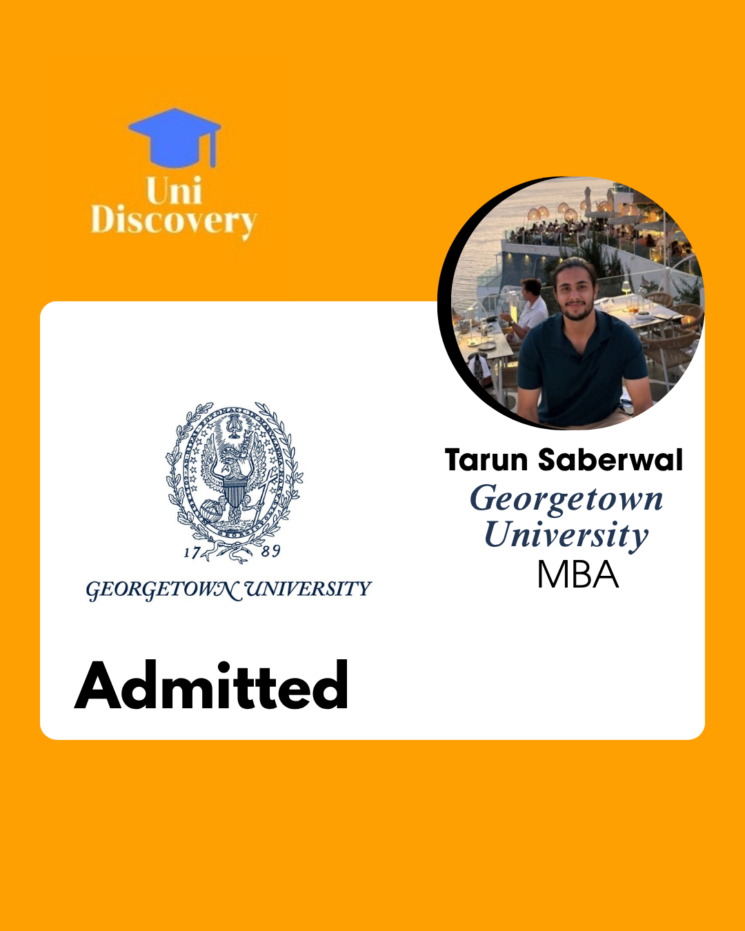 Uni Discovery Admit